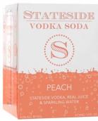 Stateside - Peach Vodka Soda 4pk 0 (357)