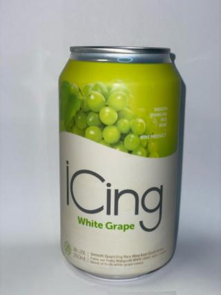 iCing White Grape Makgeolli 6pk (6 pack cans) (6 pack cans)