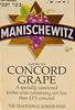 Manischewitz - Concord White Cream New York 0