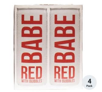 Babe Red Sparkling Wine 4 pack NV (4 pack 250ml cans) (4 pack 250ml cans)