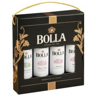 Bolla 4 Bottle Gift Set With Pinot Grigio, Pinot Noir, Chianti and  Merlot NV (750ml) (750ml)